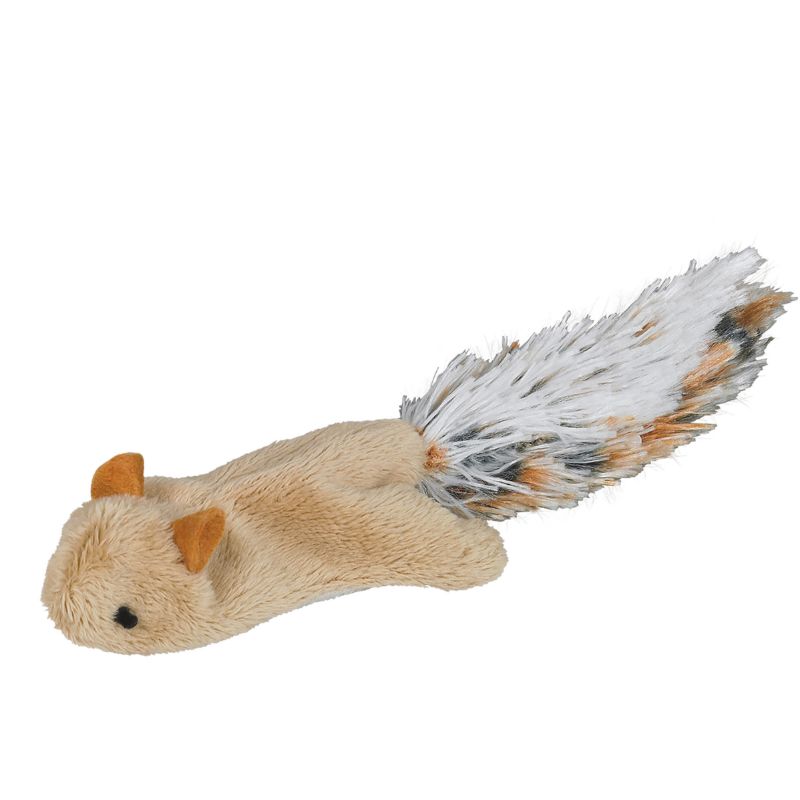 VDG Cat Toy Flying Squirrel Catnip voverė 10.5cm (4)